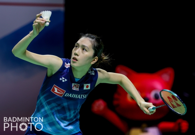 อายะ โอโฮริ ตบชนะ ไลแอนน์ ตัน Aya OHORI bt Lianne TAN : Daihatsu Indonesia Masters 2021